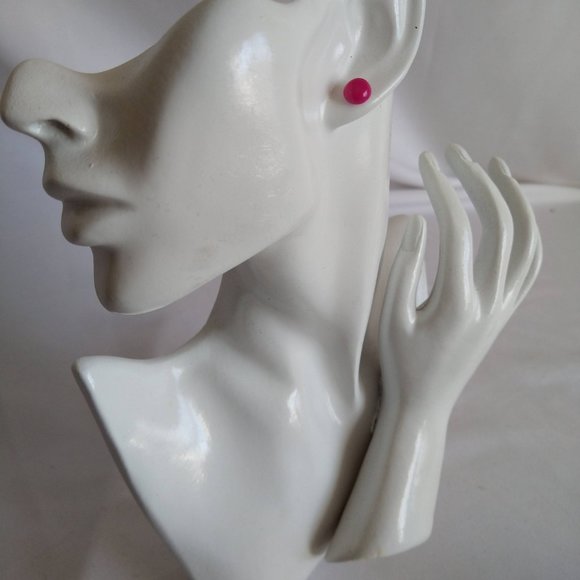 Boucles d’oreilles en argile polymère faites à la main. Handmade polymer clay - Picture 3 of 6